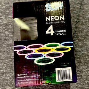 Neon Glow Tumblers